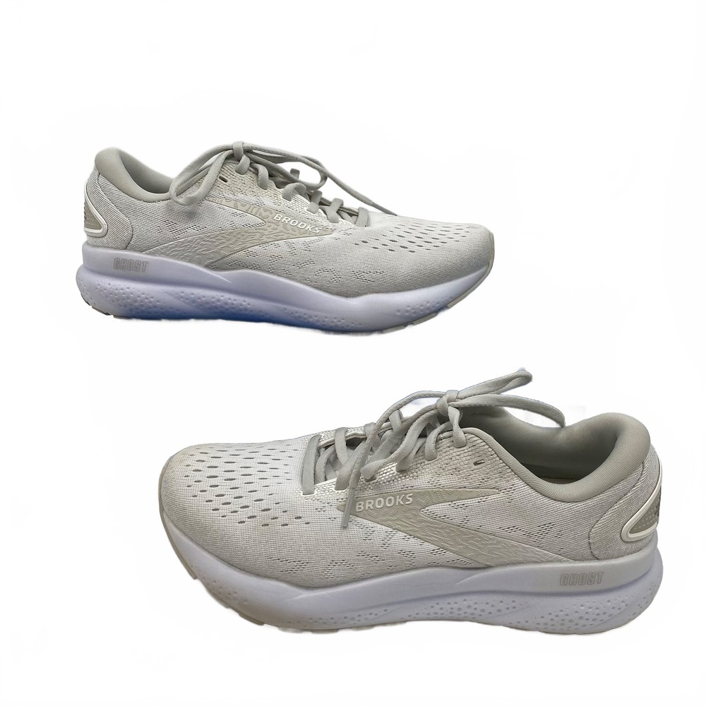 Brooks White Ghost 16 Sneakers | Women’s US 8.5